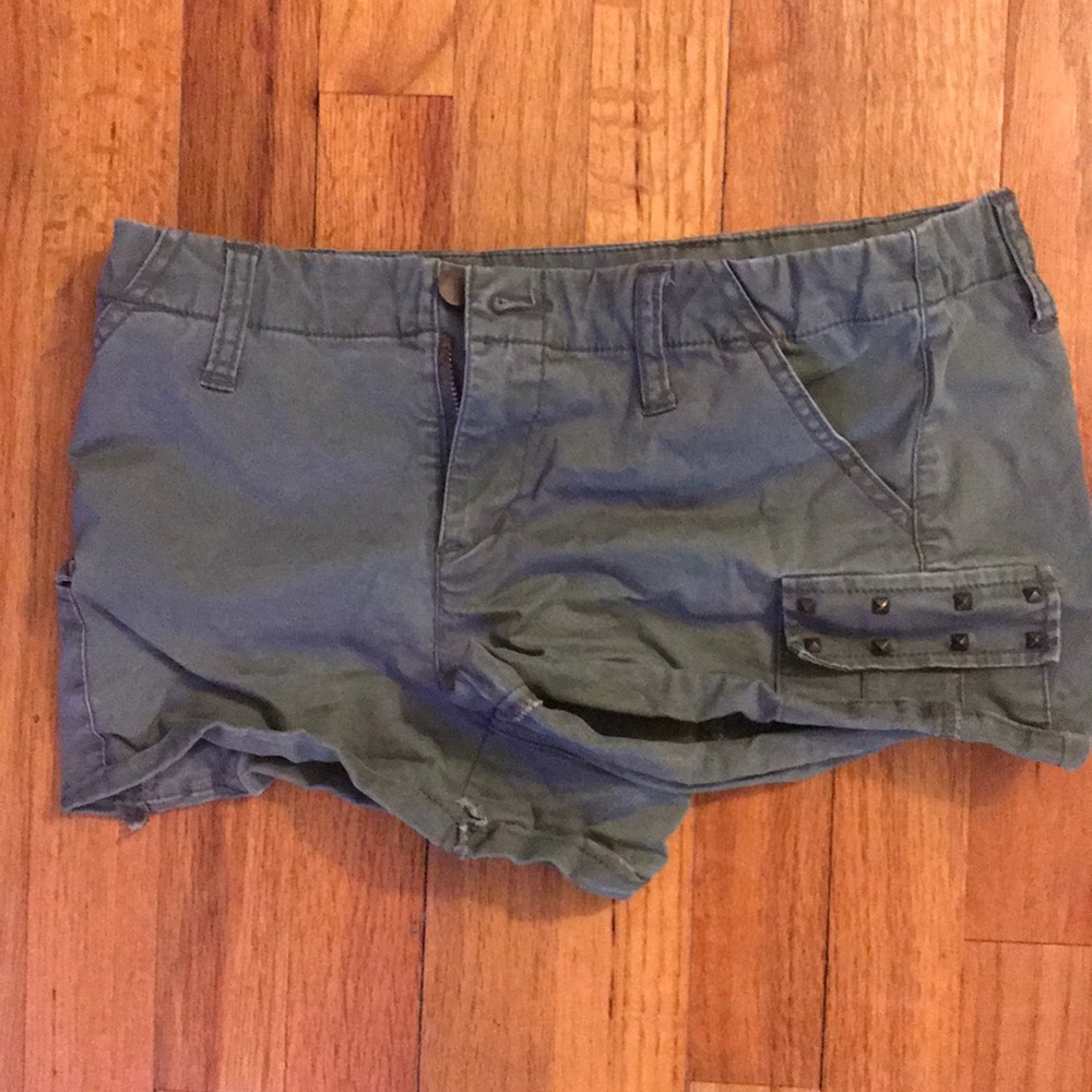 Green shorts